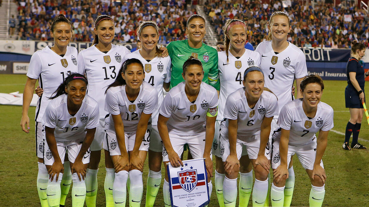 US soccer women team