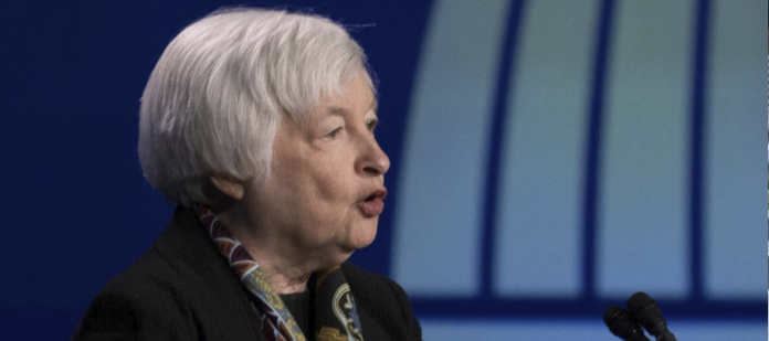 Janet Yellen hablando