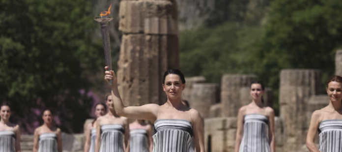 La llama olímpica ya está encendida