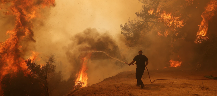 Incendios en Grecia