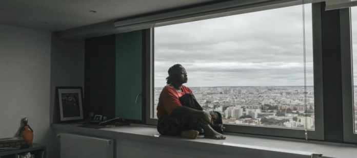 Mujer de color en Francia