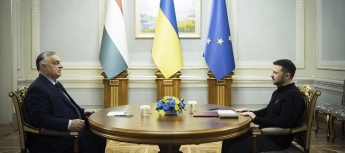 Viktor Orban y Zelenski