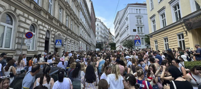 Fans de Taylor Swift en Viena