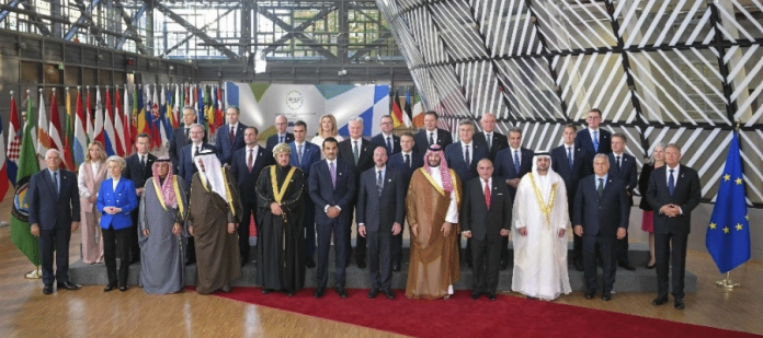 Mohammed Bin Salman en Bruselas