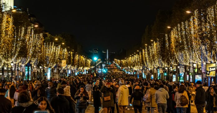 Iluminacion Navideña en Francia