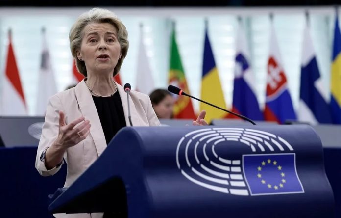Ursula Von der Leyen. Autor: RONALD WITTEK  | Crédito: EFE