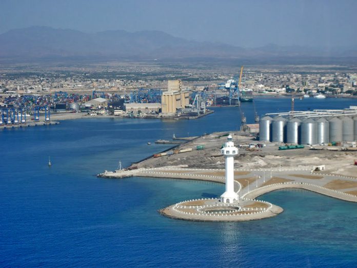Puerto de Sudan en el Mar Roj