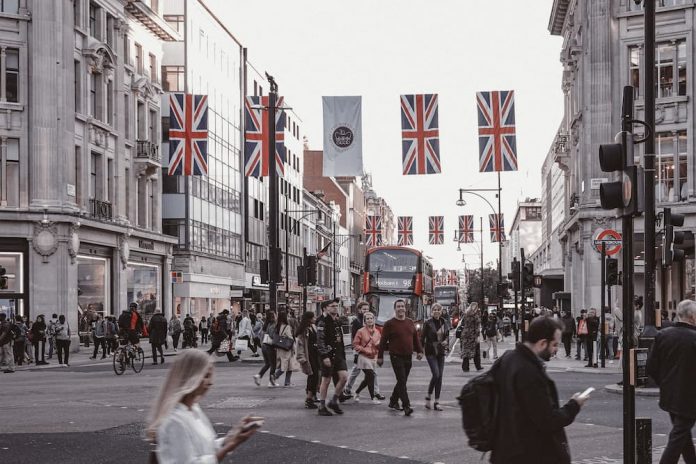 Oxford Street. Londres, Inglaterra. Oxford Street. Londres, Inglaterra.