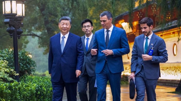 Presidente Sanchez en China