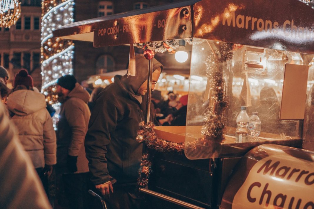 Mercado navideño. Strasbourg, France.