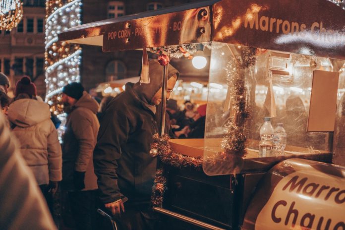 Mercado navideño. Strasbourg, France. Mercado navideño. Strasbourg, France.