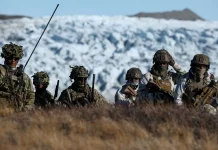 Europeos inician maniobras de disuasión en Groenlandia