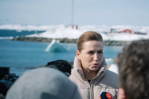 Mette Frederiksen, Primera Ministra Danesa.